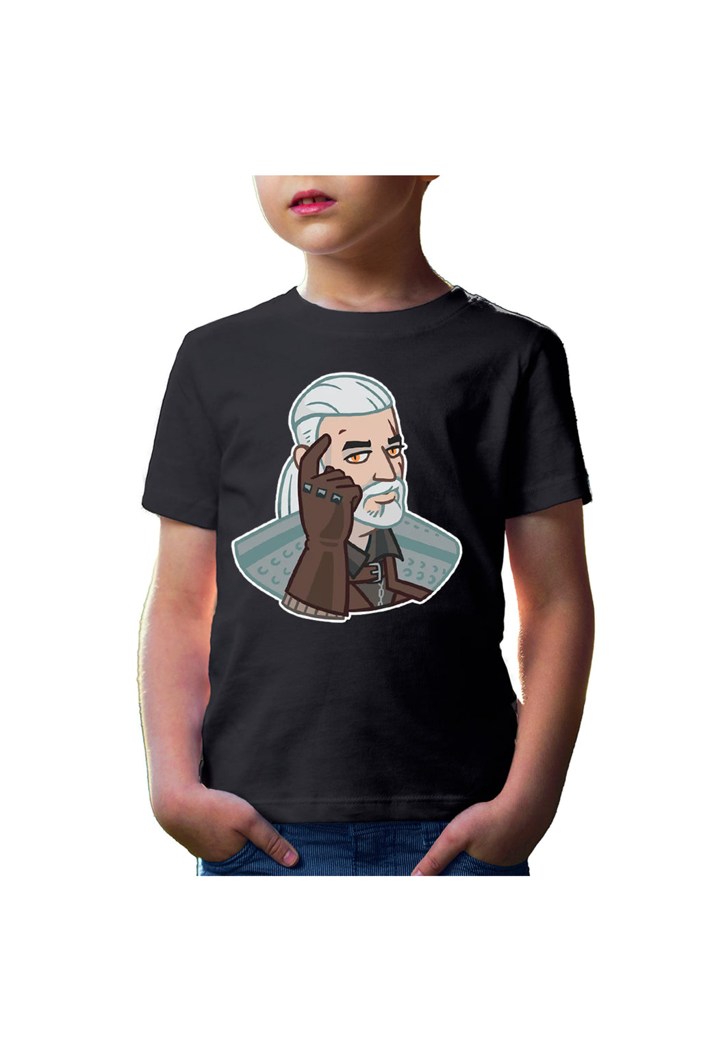 Tricou copii The Witcher Geralt of Rivia Epic Games Fortnite