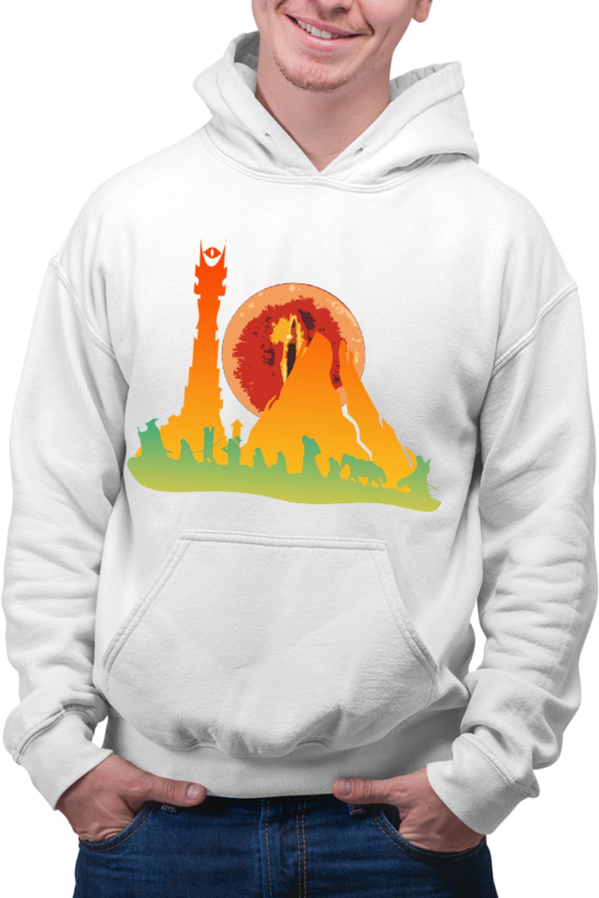 Hanorac barbati Lord of the Rings Mountain Trip Save World Protect