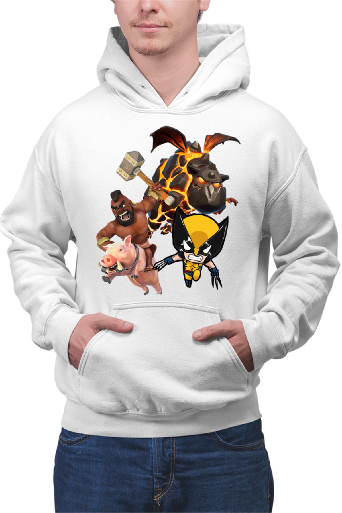 Hanorac barbati Clash Royale Clash of Clans Volcano Dragon Rare Pig Fly