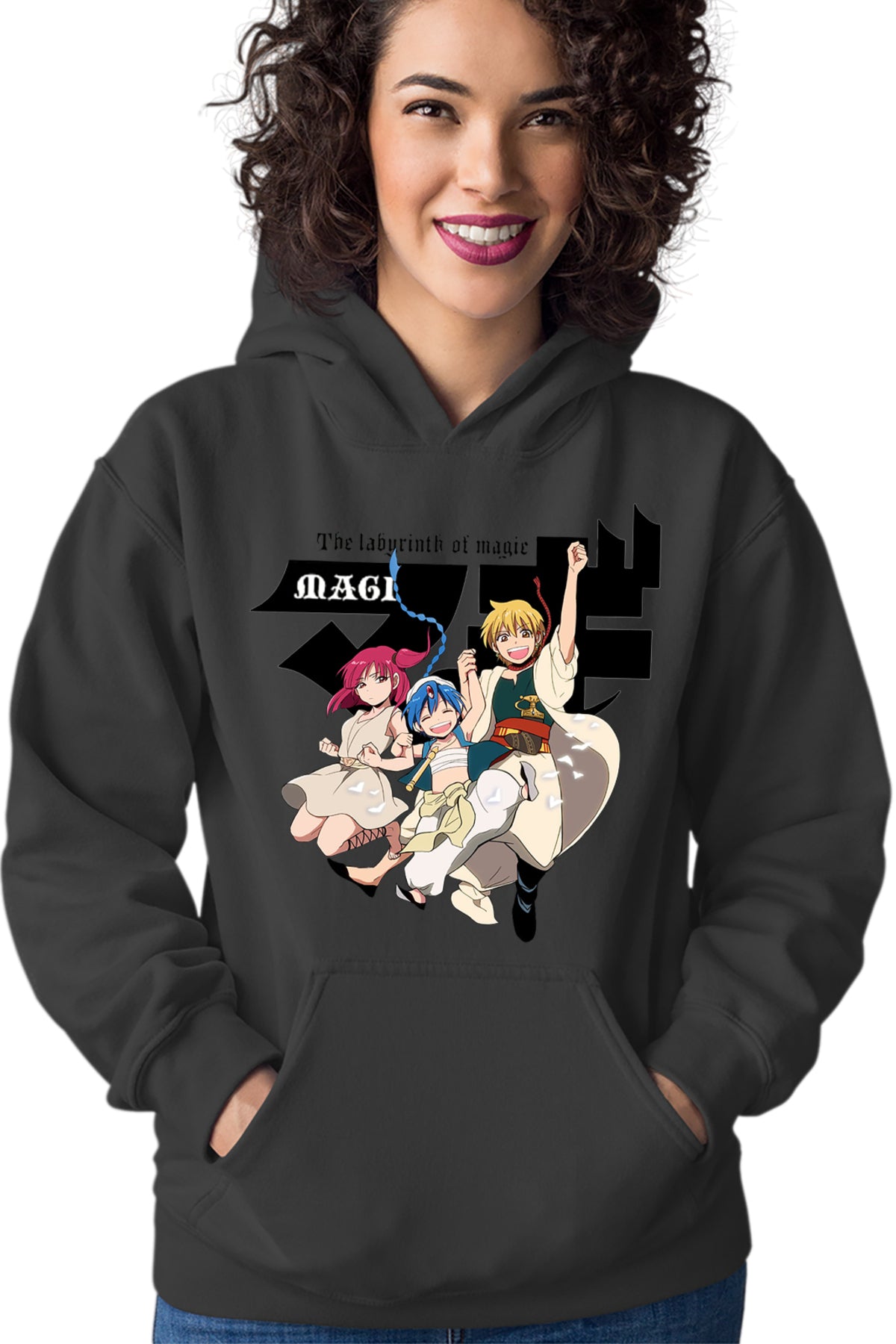Hanorac dama Magi The Labyrinth of Magic Djin Group Jump