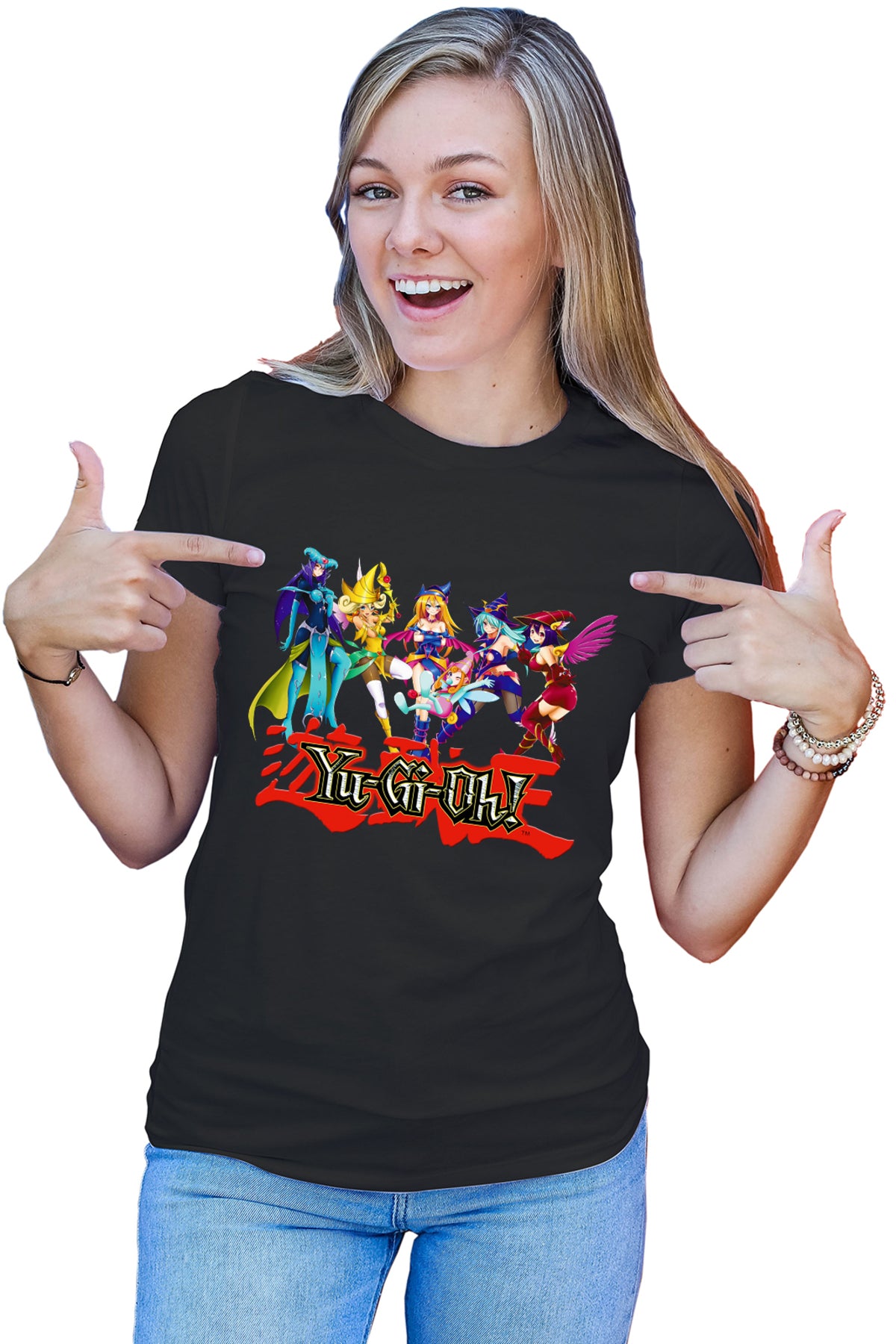 Tricou dama Yu Gi Oh Mutou Team Girl Magician Spellcaster