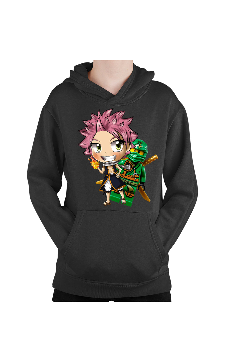 Hanorac copii Fairy Tail Ninjago Manga Cartoon