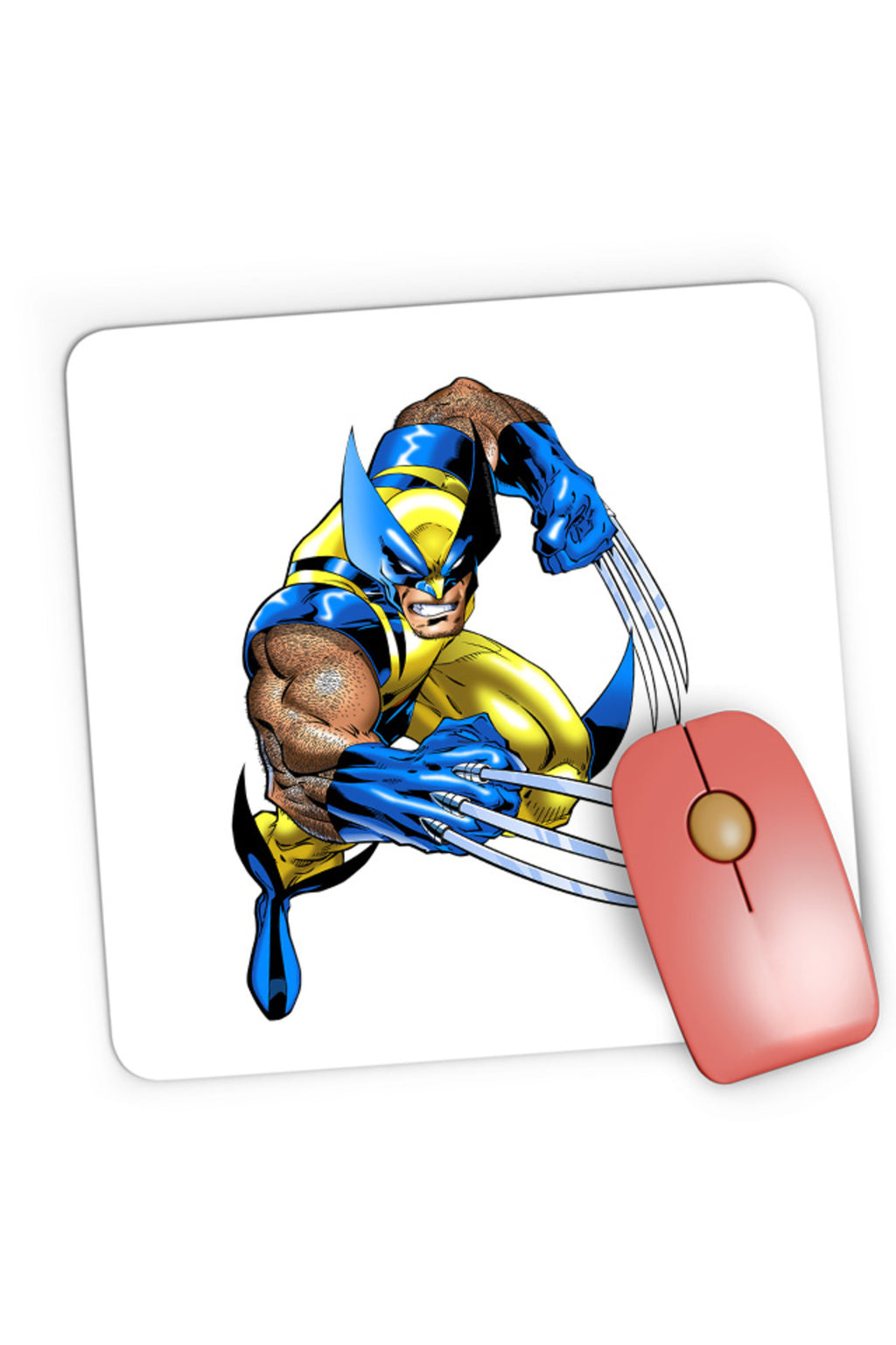 Mousepad Gaming Wolverine Claws Experiment Muscles Wolf, 21x19 cm