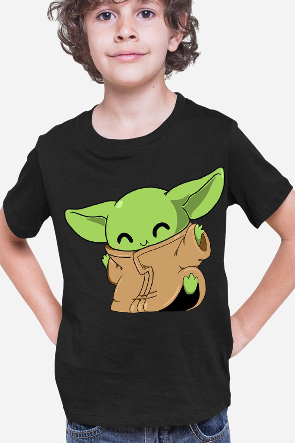 Tricou copii Baby Yoda Dance Happy Fun