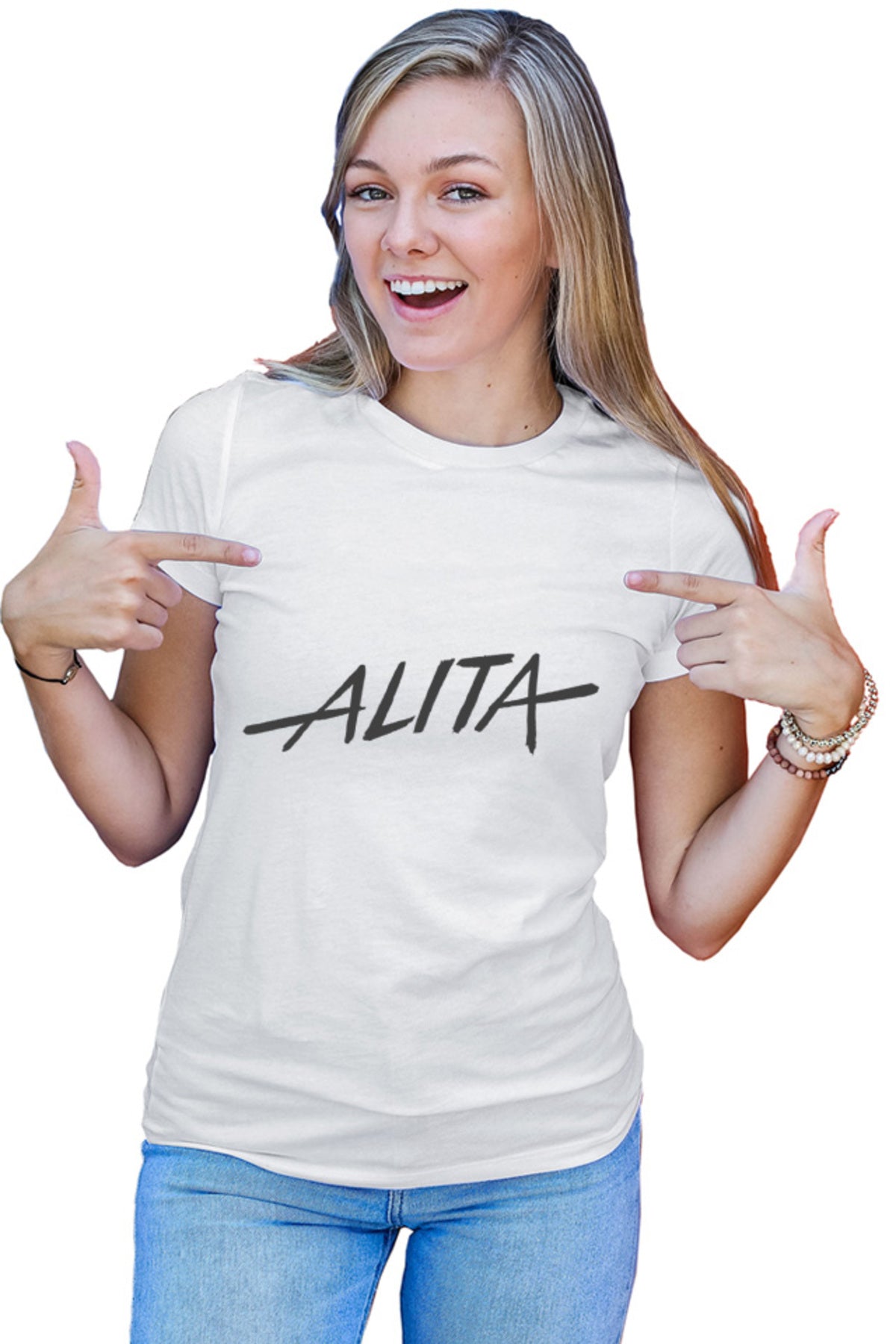 Tricou dama Batle Angel Alita Logo Anime Shounen