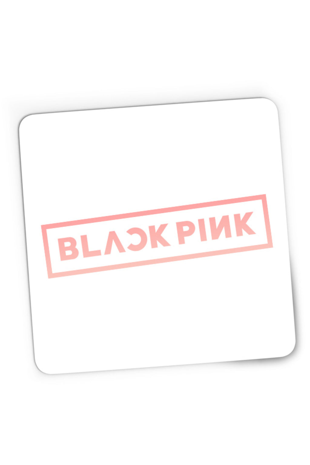 Mousepad Gaming Blackpink In Your Area Logo Motto K-Pop, 21x19 cm