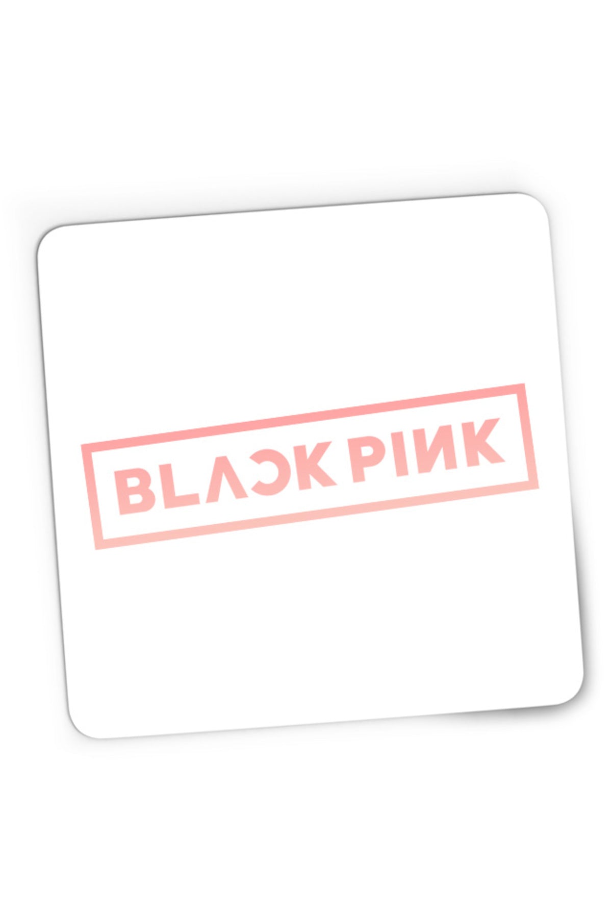 Mousepad Gaming Blackpink In Your Area Logo Motto K-Pop, 21x19 cm
