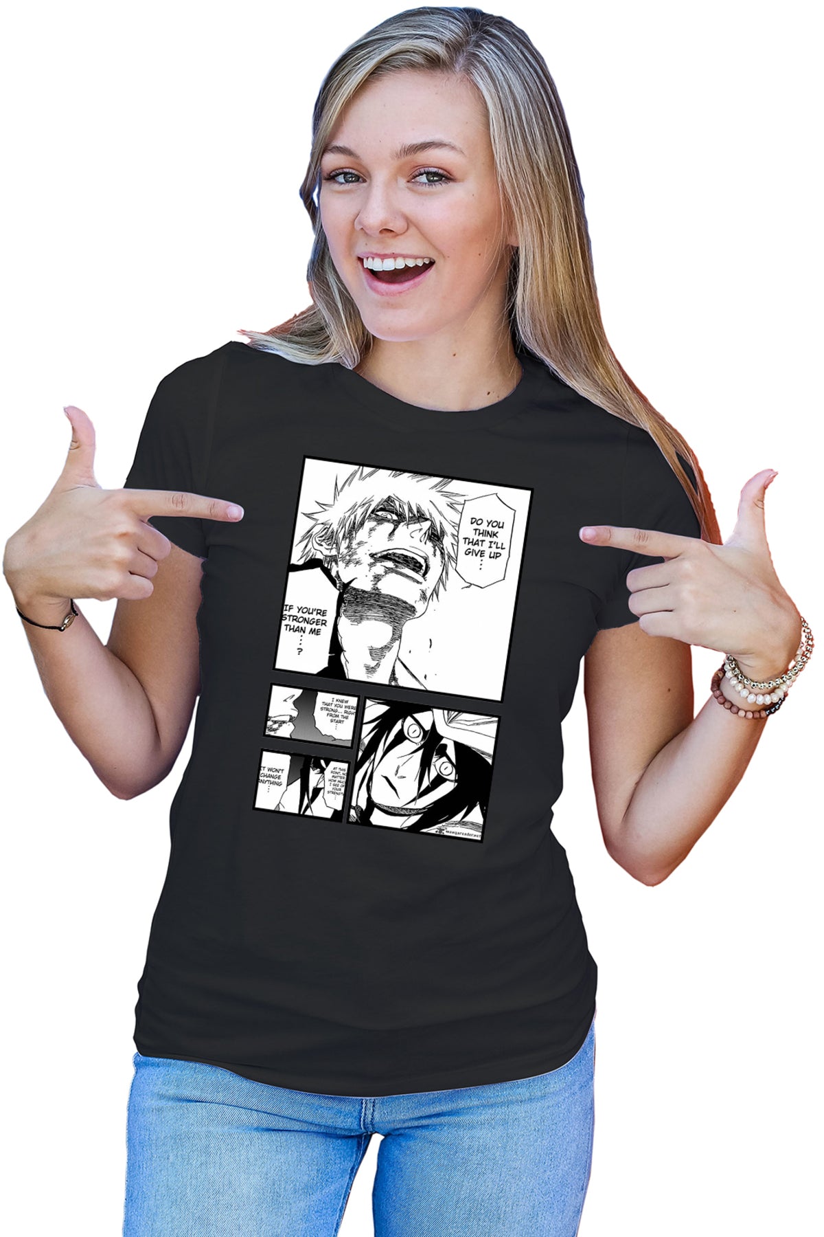 Tricou dama Bleach Ichigo Duplo Ninja Cosplay