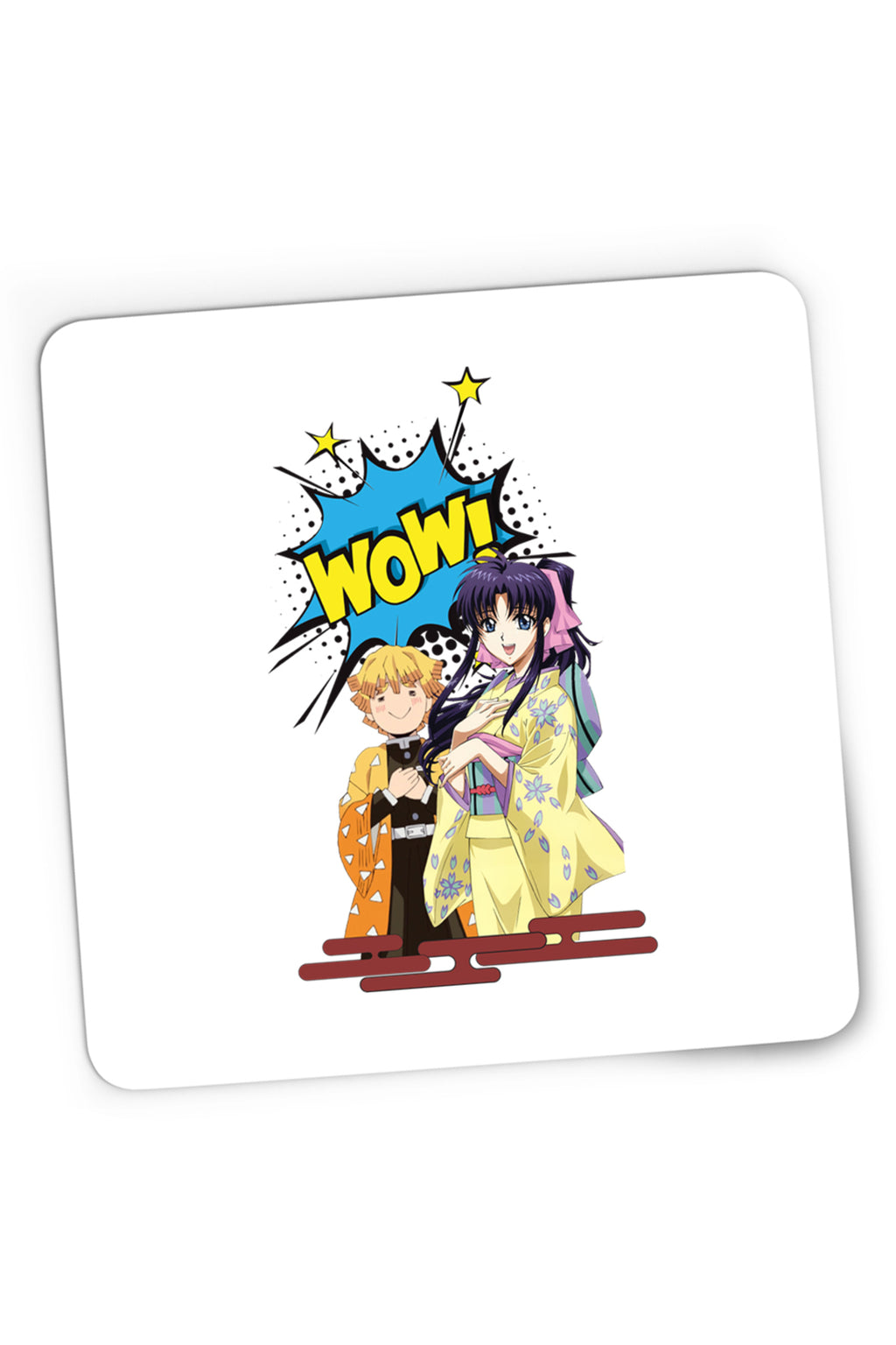 Mousepad Gaming Rurouni Kenshin Zenitsu Love Kaori Himura, 21x19 cm