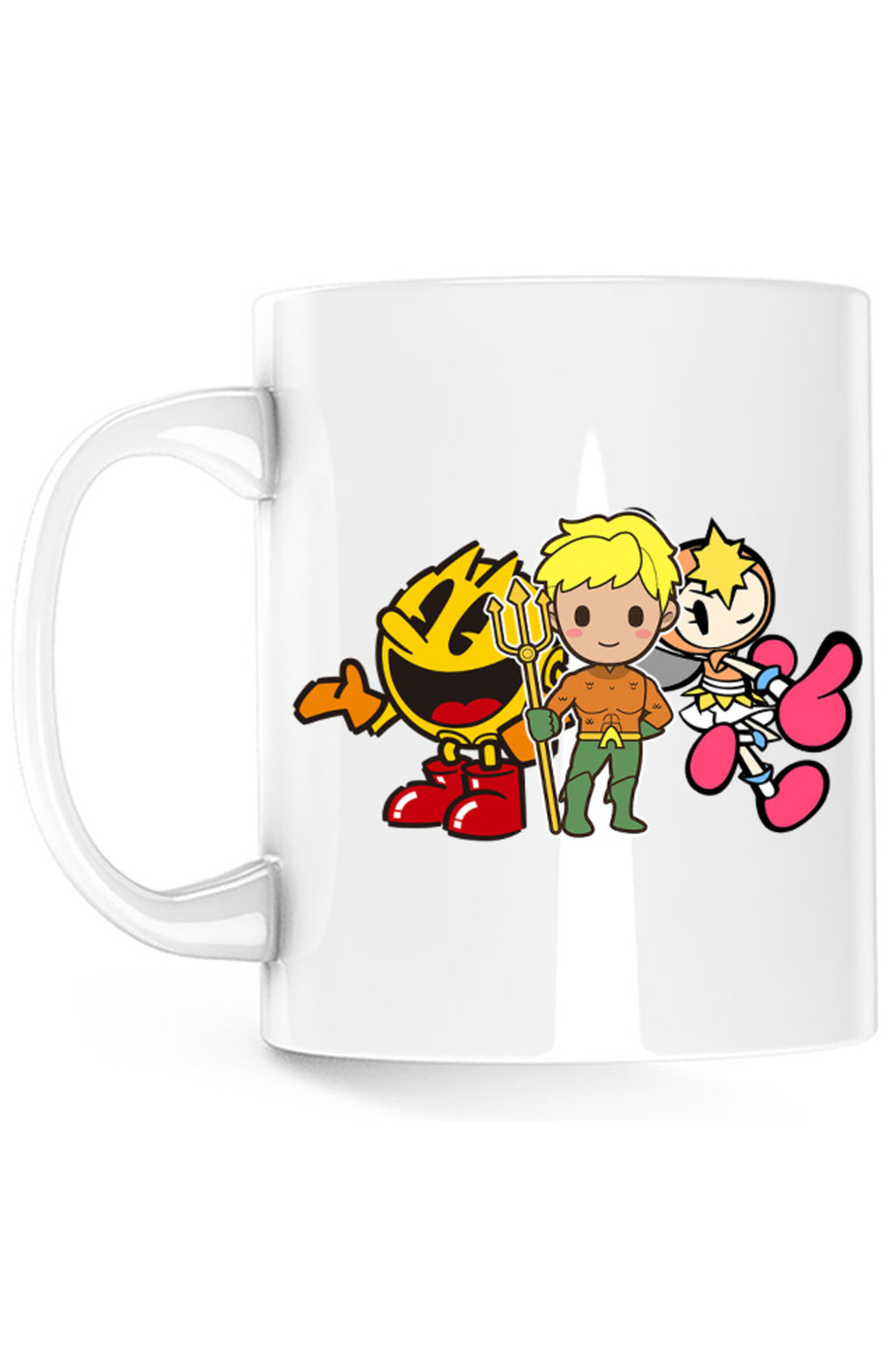 Cana Aquaman Pac Man Bubble Bomberman Lady Action, alba, 330 ml