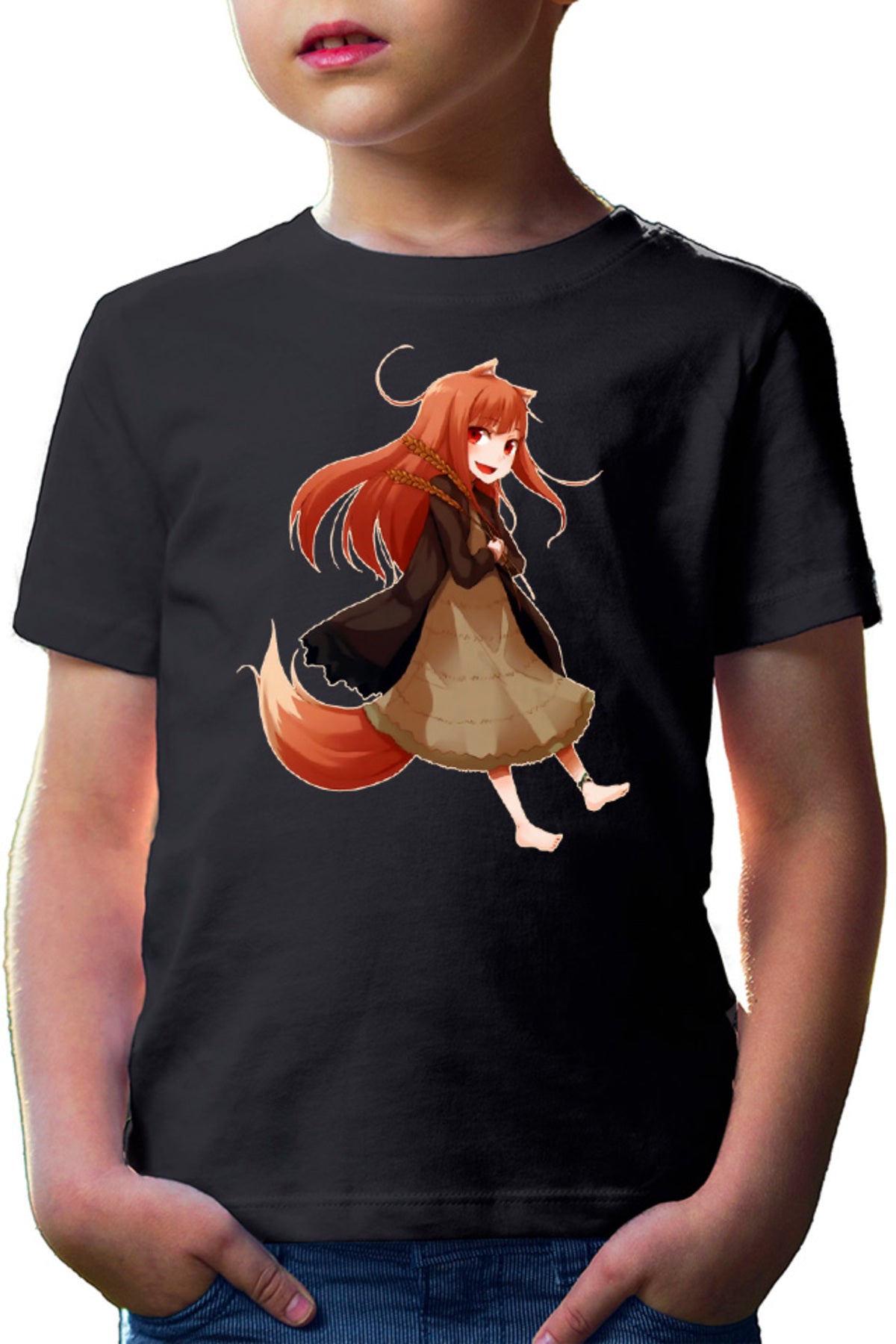 Tricou copii Spice And Wolf Holo Fantasy Anime Medieval