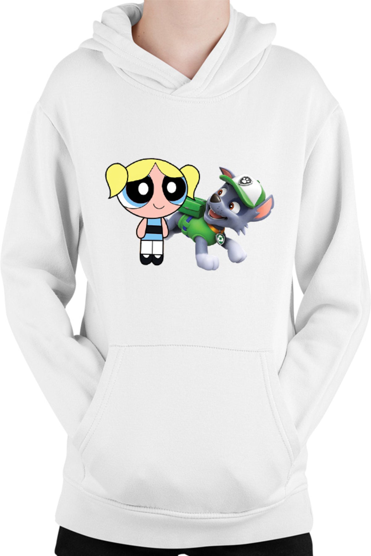 Hanorac copii The Powerpuff Girls Bubble Paw Patrol Happy