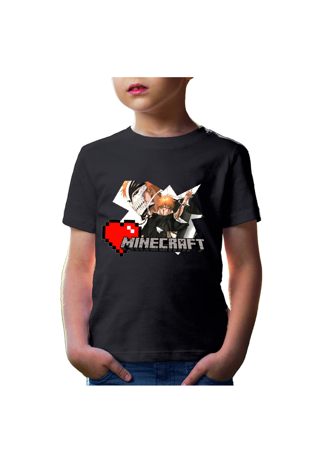 Tricou copii Bleach Ichigo Minecraft Legendary Player