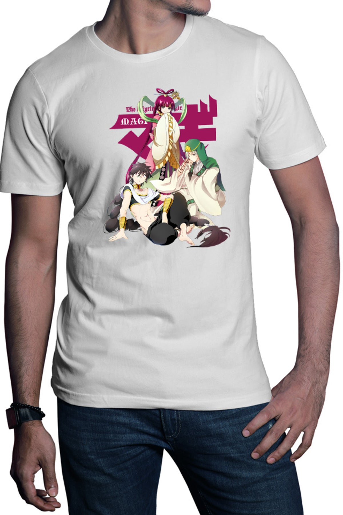 Tricou barbati Magi The Labyrinth of Magic Queen Creator