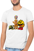 Tricou barbati Pac Man Shrek Cookie Happy