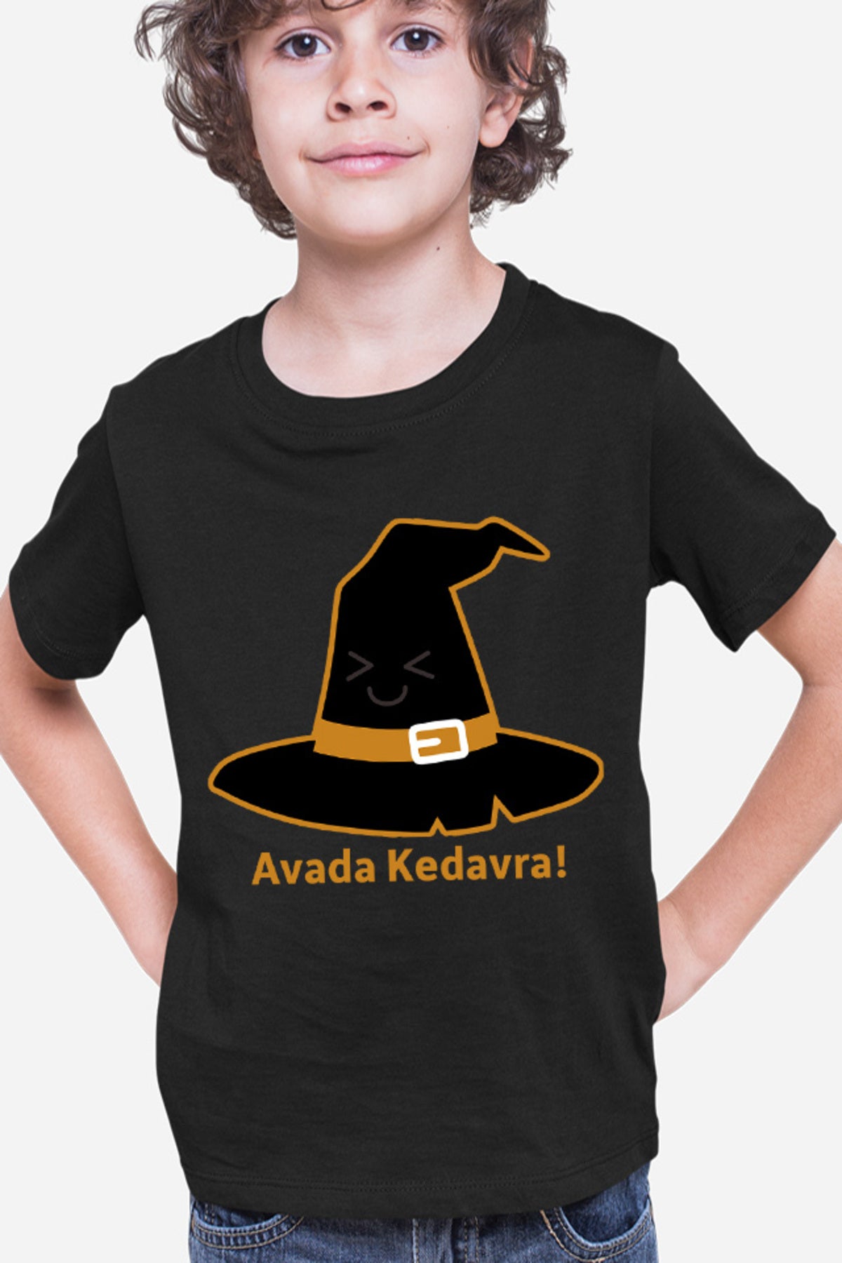 Tricou copii Harry Potter Wizard Hat Spells Popular TV Series