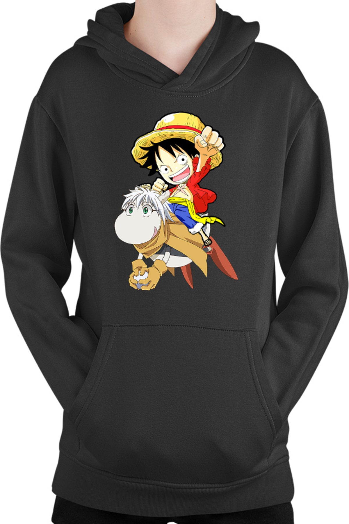 Hanorac copii Hoshin Engi Sibuxiang Lufy One Piece Cute Animal Boruto