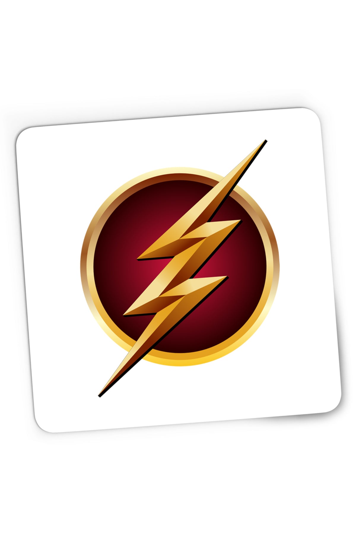Mousepad Gaming The Flash Logo Superhero Comics Fast Go, 21x19 cm