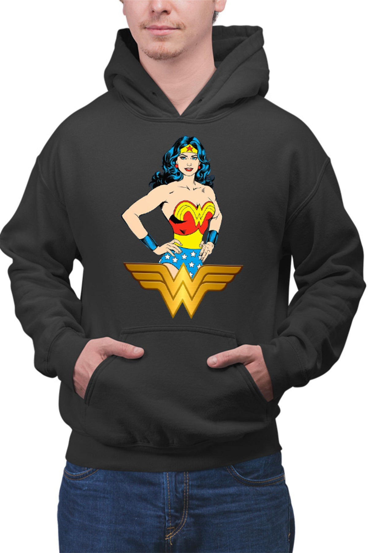 Hanorac barbati Wonder Woman Symbol Adventure Help Psychology