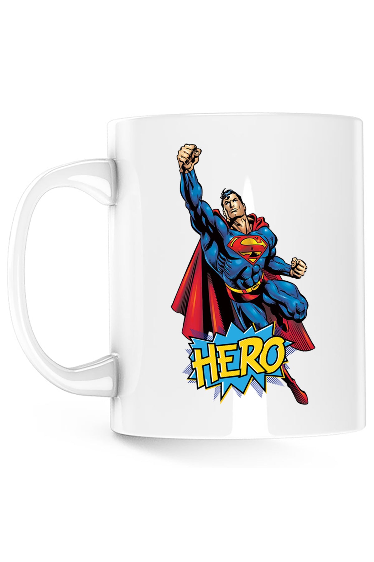Cana Superman Hero Clark Kent Krypton Lex Luthor, alba, 330 ml