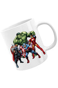 Cana Thor Hulk Ironman Captain America Cool Pose Animation, alba, 330 ml