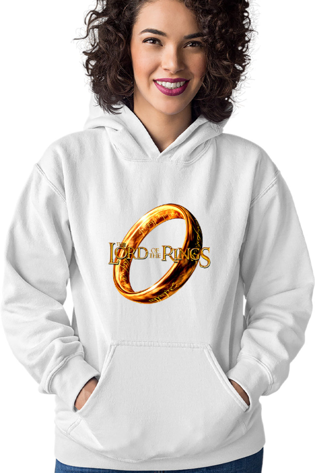 Hanorac dama Lord of the Rings Logo Action Legend Hobbit Elf