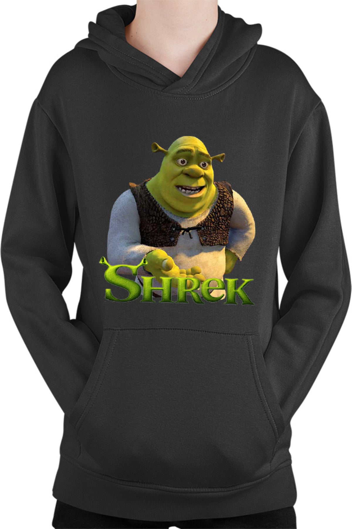 Hanorac copii Shrek Logo Monster Orc Medieval