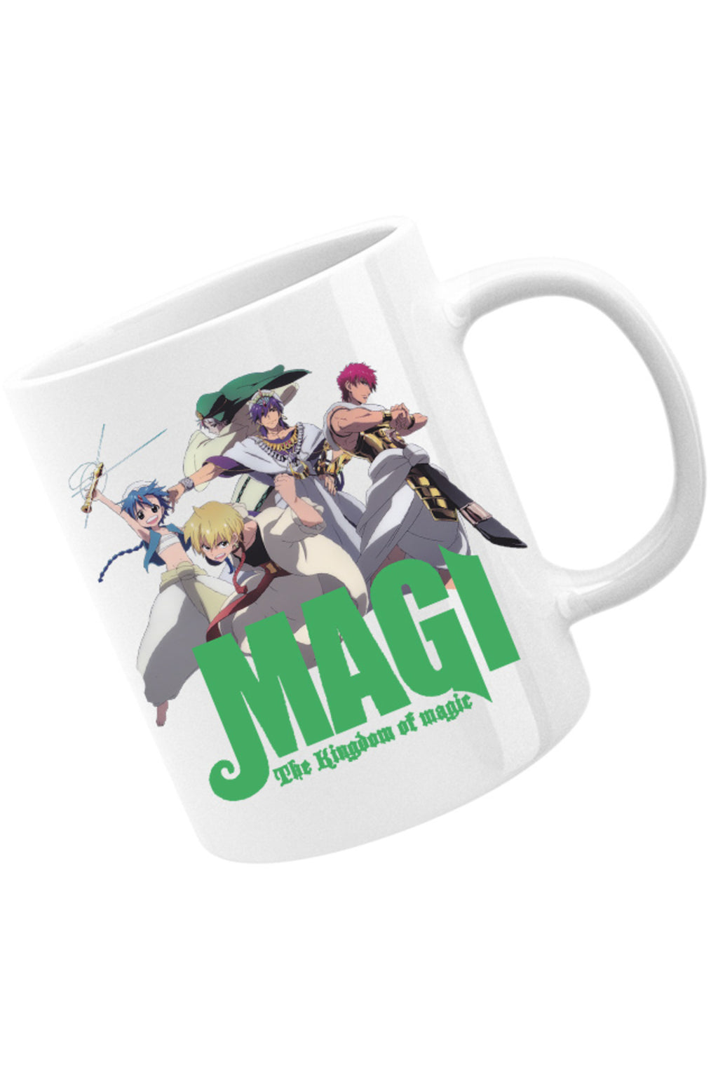 Cana Magi The Labyrinth of Magic Team Alladin Alibaba Sinbad Magic Anime, alba, 330 ml