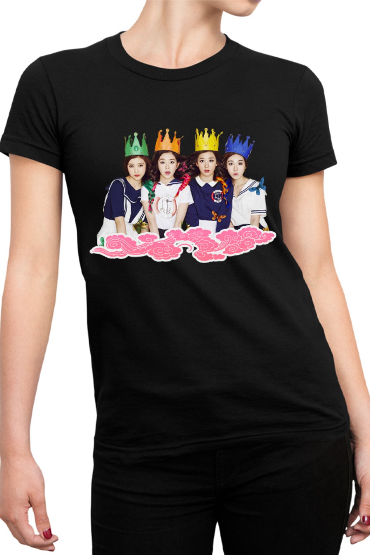 Tricou dama Red Velvet K-Pop Happiness Seulgi Bae Irene Yeri