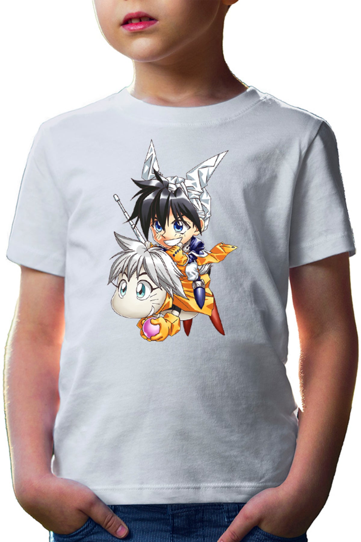 Tricou copii Hoshin Engi Taikoubou Sibuxiang Chibi Fly Rod Otaku Naruto