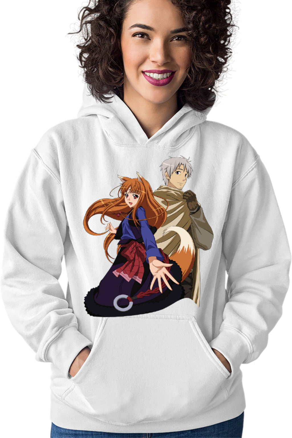 Hanorac dama Spice And Wolf Holo Valentines Day Anime