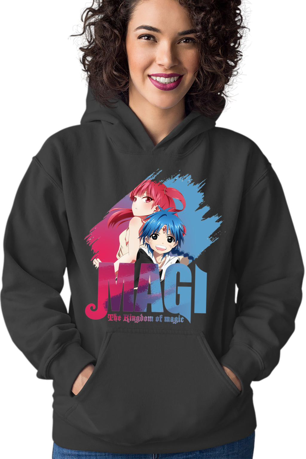 Hanorac dama Magi The Labyrinth of Magic Morgiana Alladin Brush Logo