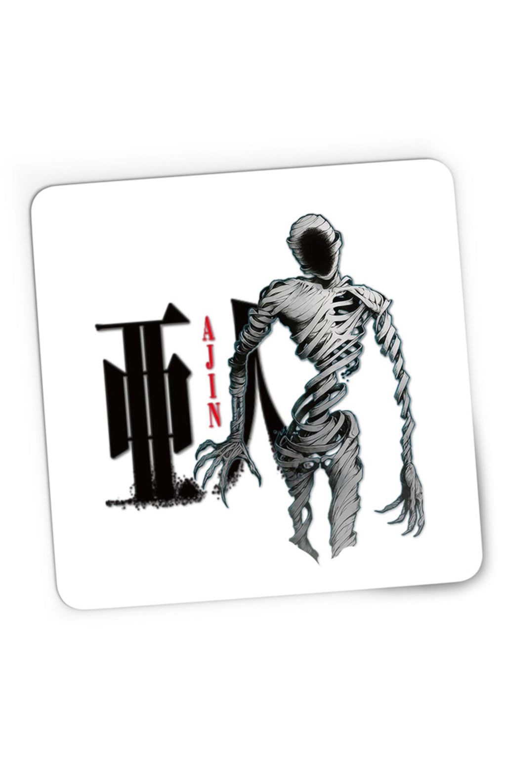 Mousepad Gaming Ajin Monster Diabolic Experiment Weapons, 21x19 cm