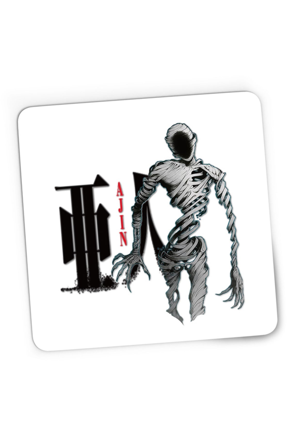 Mousepad Gaming Ajin Monster Diabolic Experiment Weapons, 21x19 cm