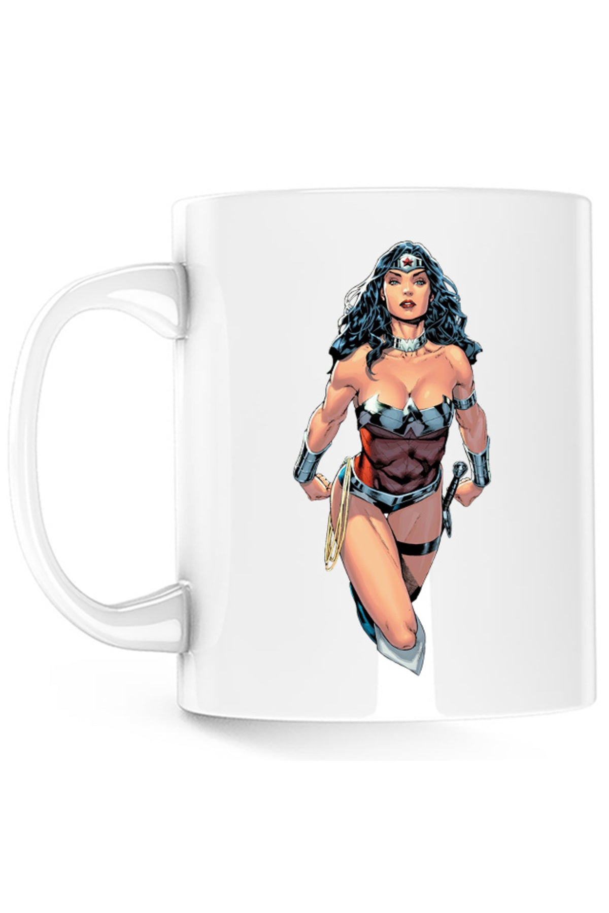 Cana Wonder Woman Diana Princess Ares God of Fight Superheroine, alba, 330 ml