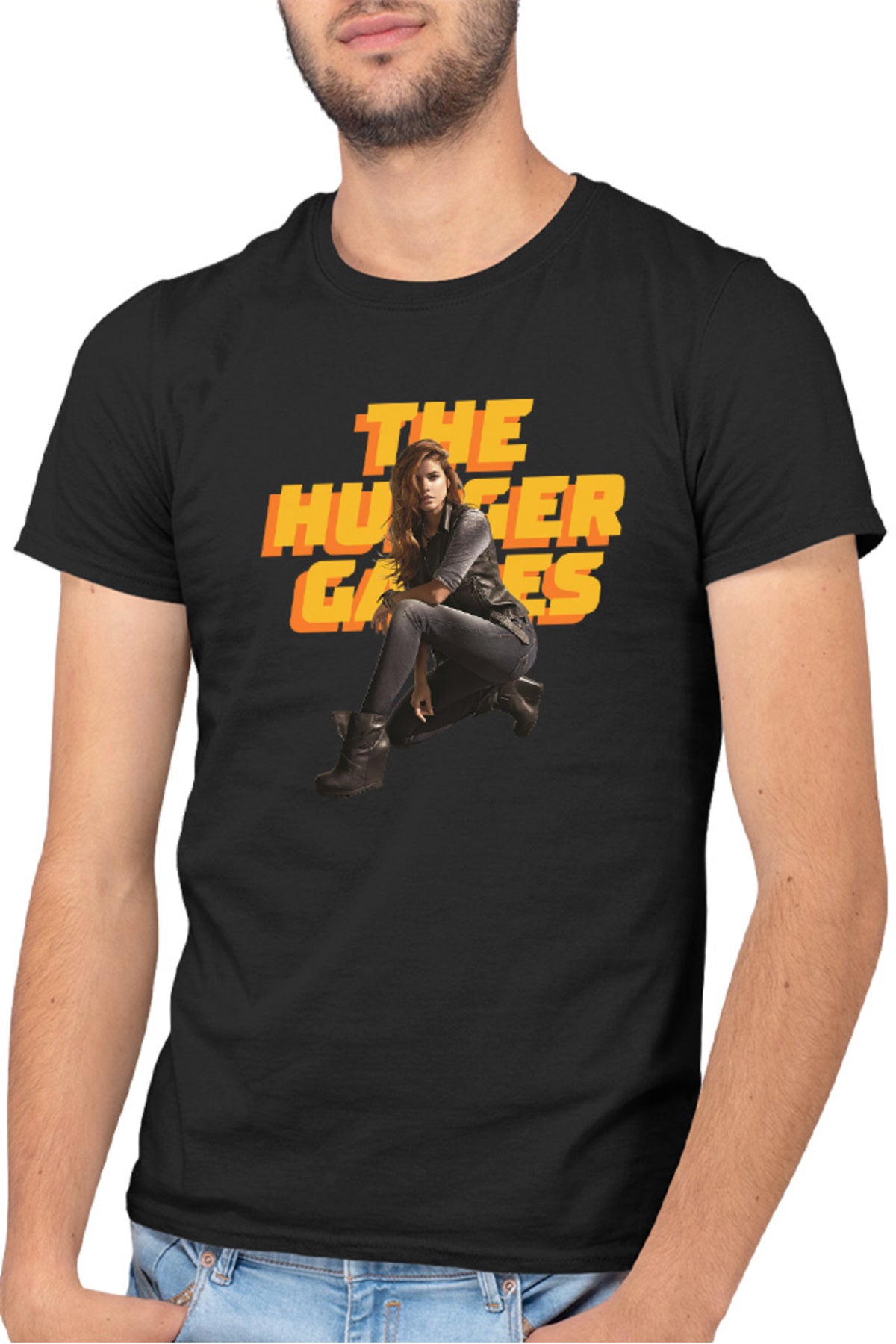 Tricou barbati The Hunger Games Video Game Dystopian Adventure