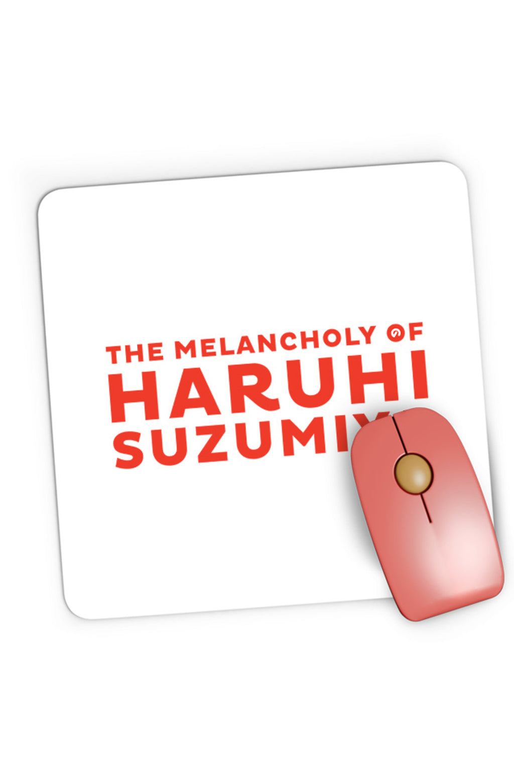 Mousepad Gaming Haruhi Suzumiya Logo Anime Weeb Cosplay Figure, 21x19 cm