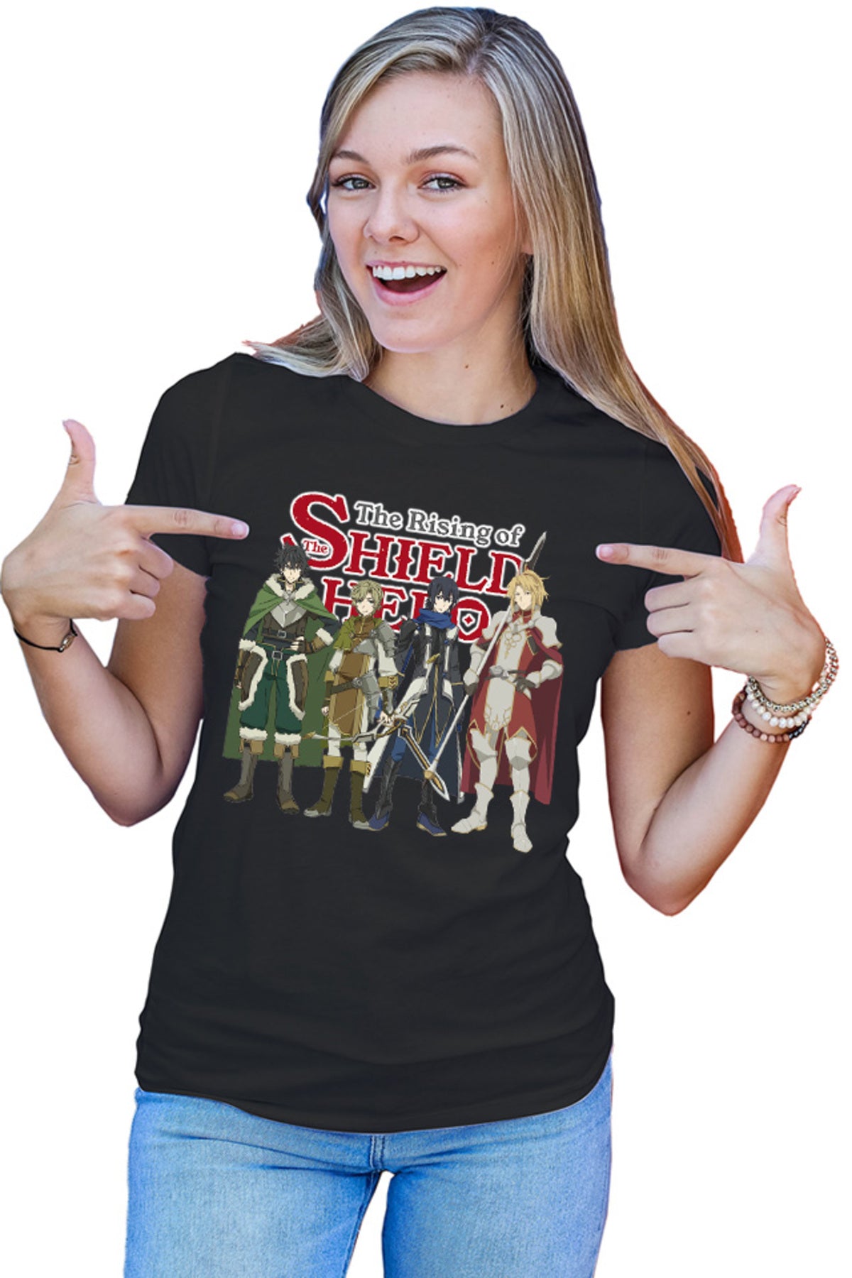 Tricou dama Rising of the Shield Hero Naofumi Boruto Animekage