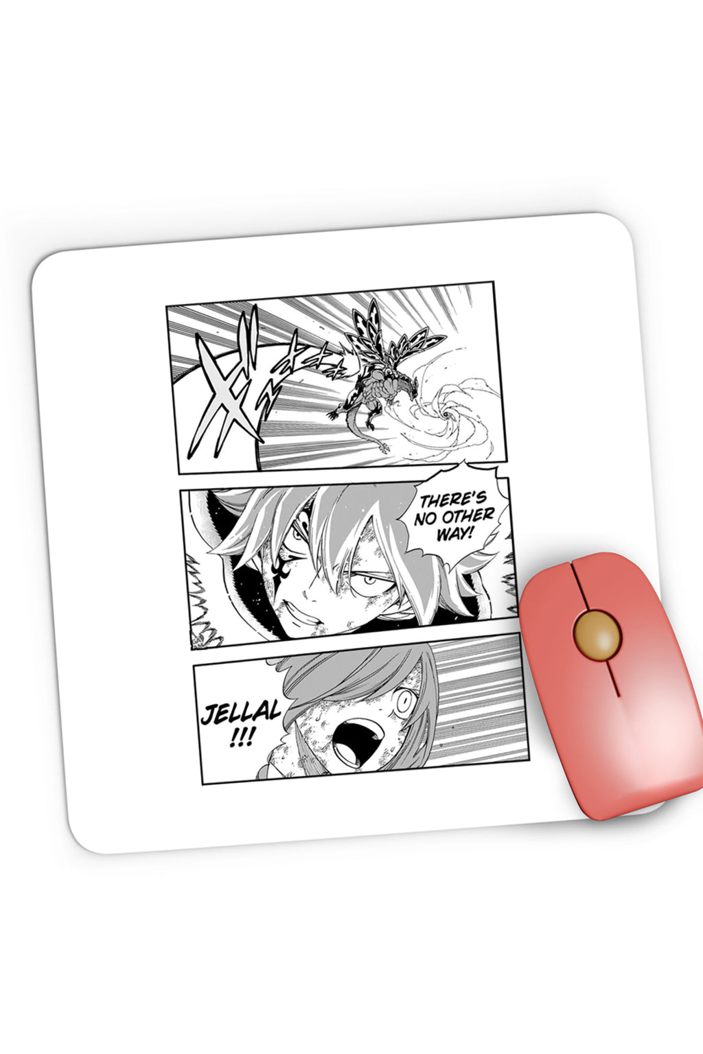 Mousepad Gaming Fairy Tail Manga Panel Epic Wizard, 21x19 cm