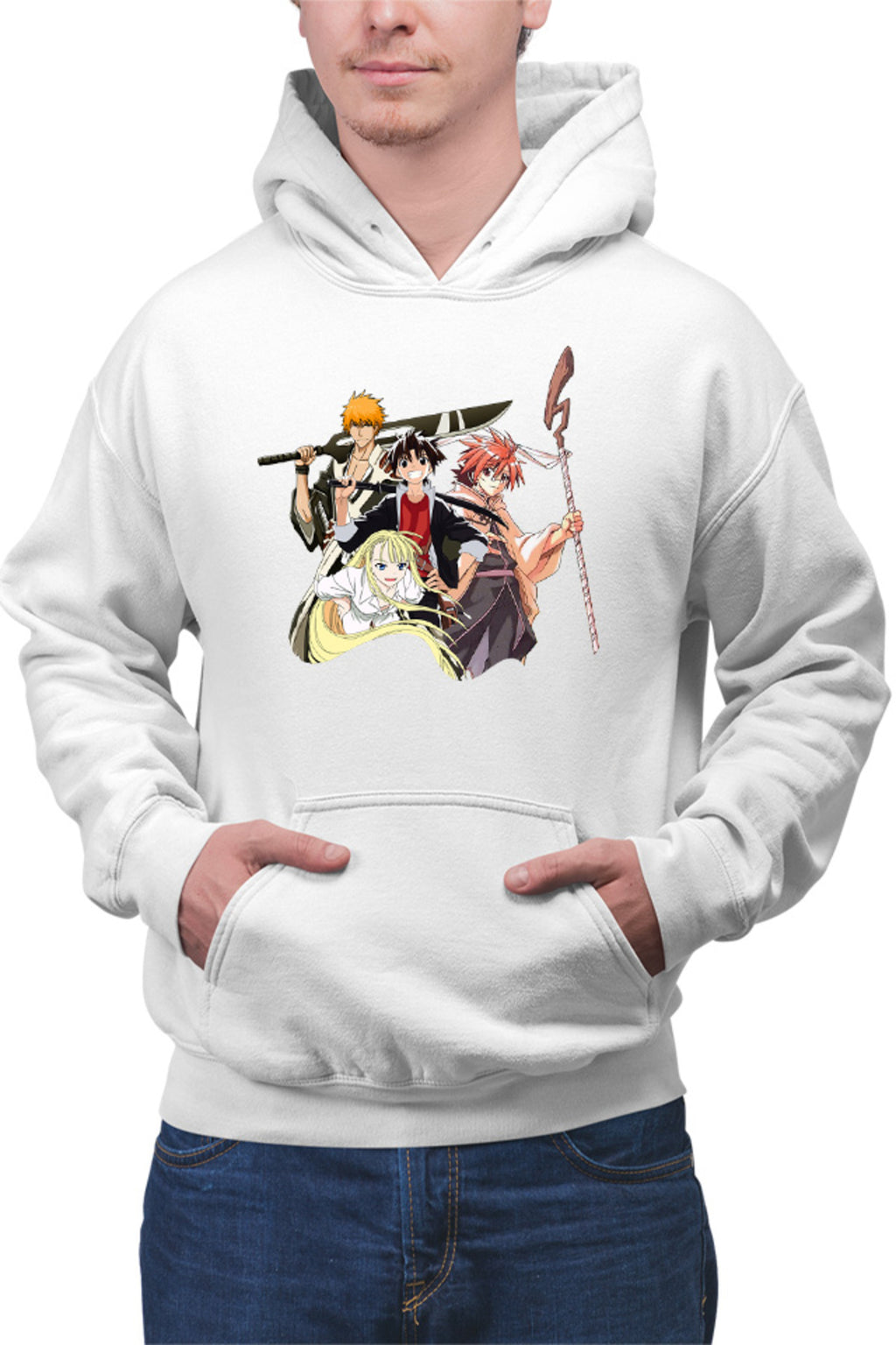 Hanorac barbati UQ Holder Touta McDowell Negi Ichigo Bleach
