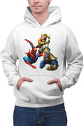 Hanorac barbati Spiderman Aquaman Thanos Save Earth