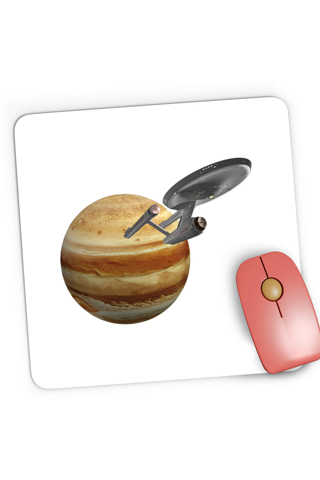 Mousepad Gaming Star Trek USS Enterprise Starship Jupiter, 21x19 cm