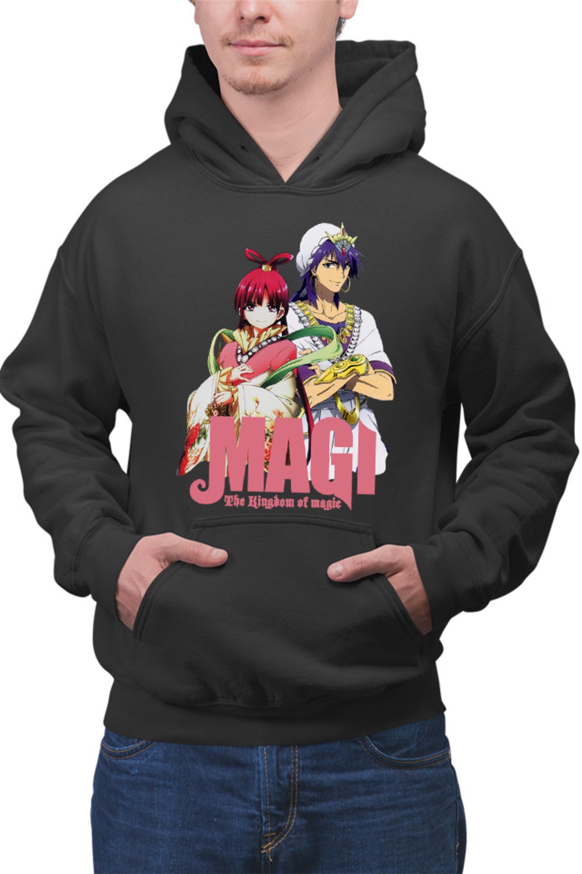Hanorac barbati Magi The Labyrinth of Magic Kougyoku Queen Sinbad Cool