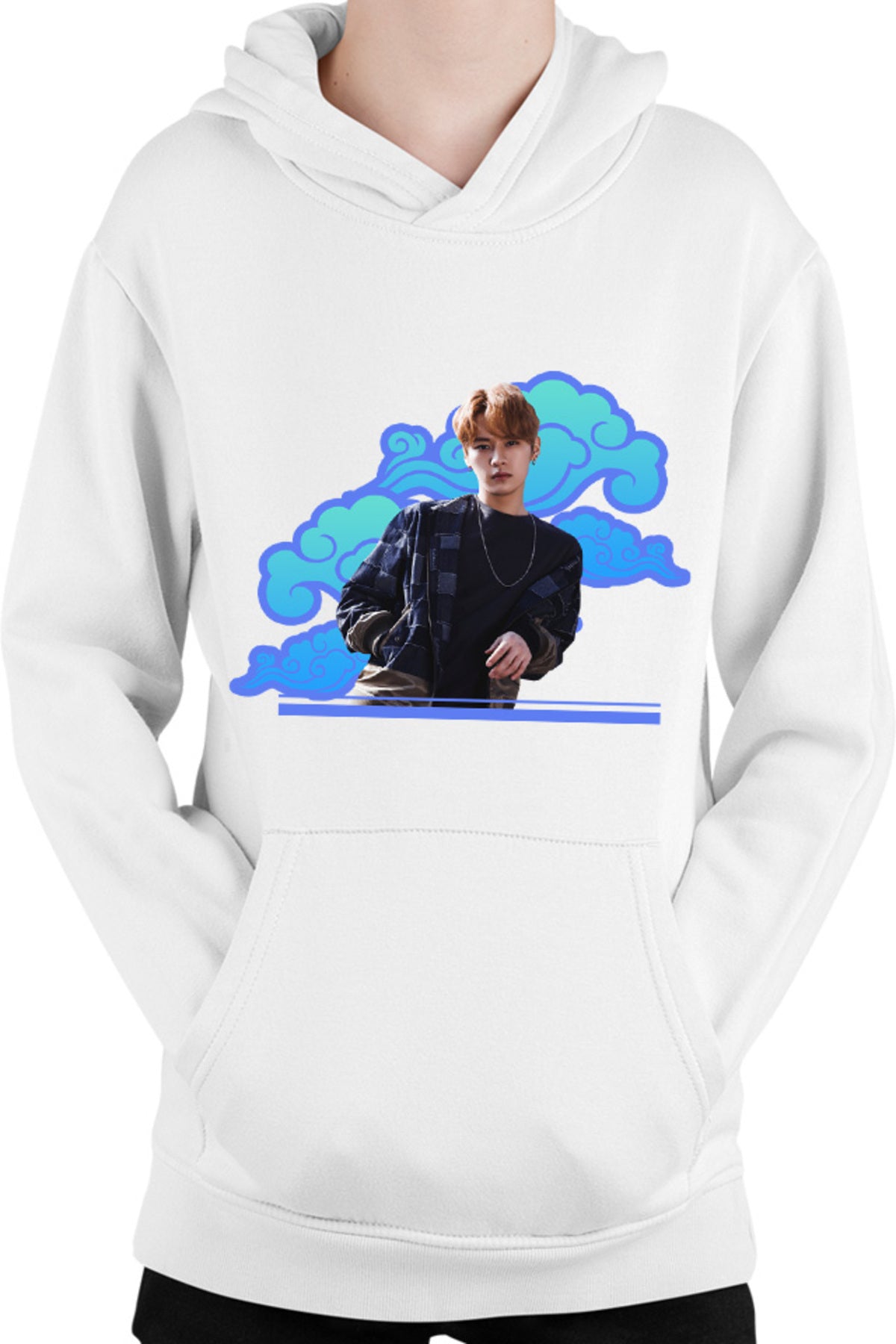 Hanorac copii Stray Kids Casual Seungmin Idol Concert Music Feels