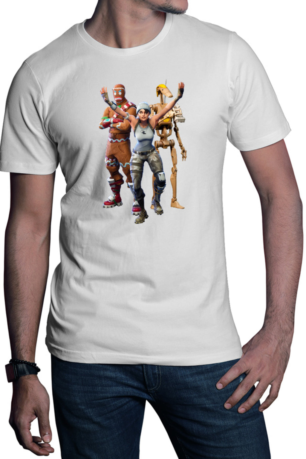 Tricou barbati Fortnite Happy Esports Star Wars Droid