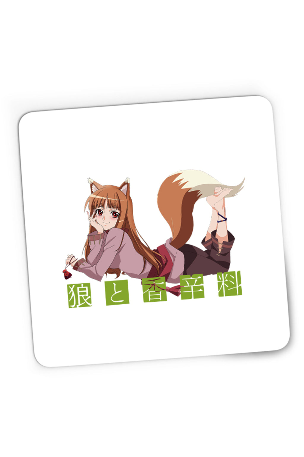 Mousepad Gaming Spice And Wolf Holo Anime Slice of Life, 21x19 cm