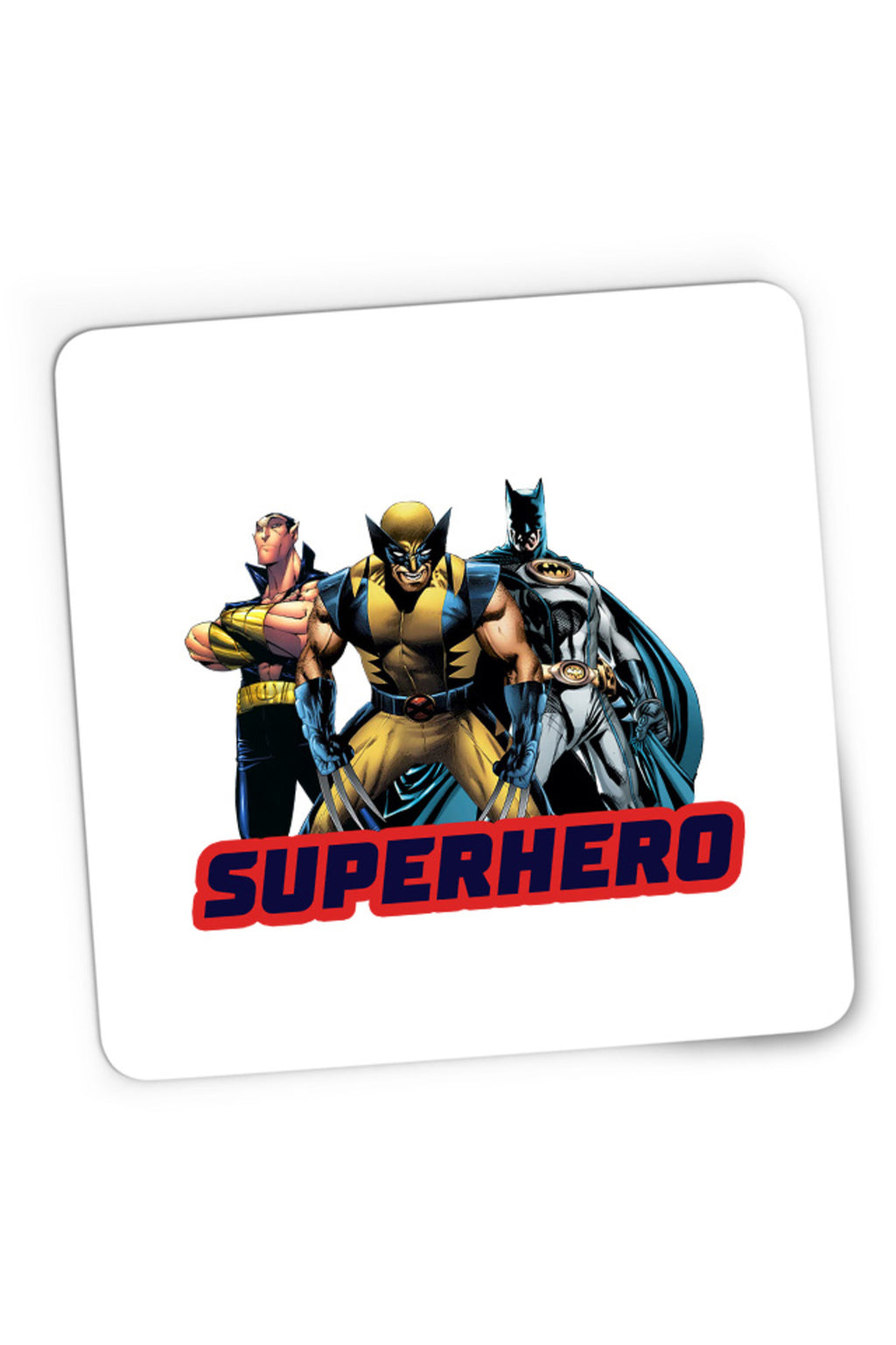 Mousepad Gaming Wolverine X-MEN Avengers Batman Team, 21x19 cm