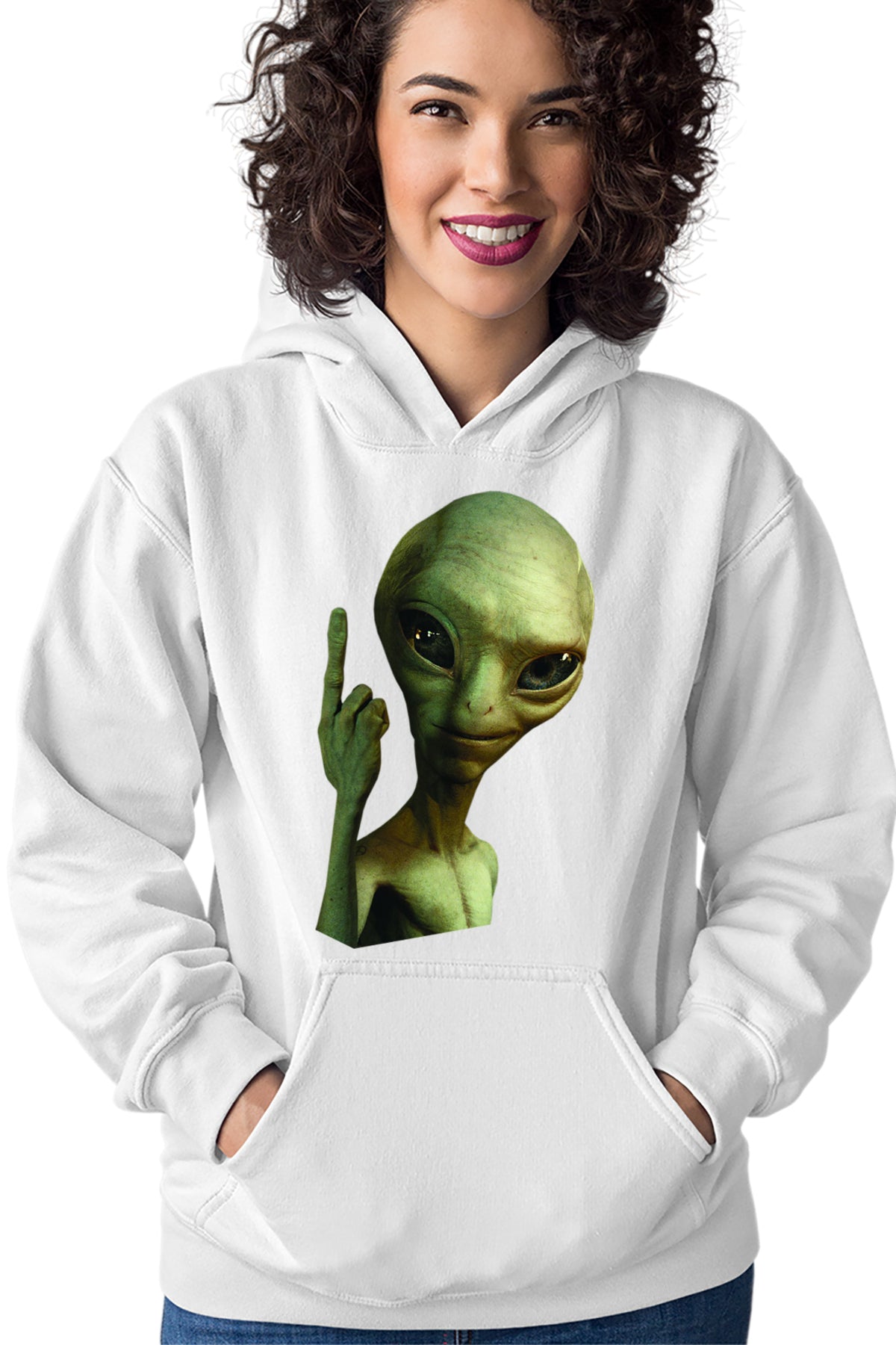 Hanorac dama Predator Alien Extraterestru Youtube Creator Live