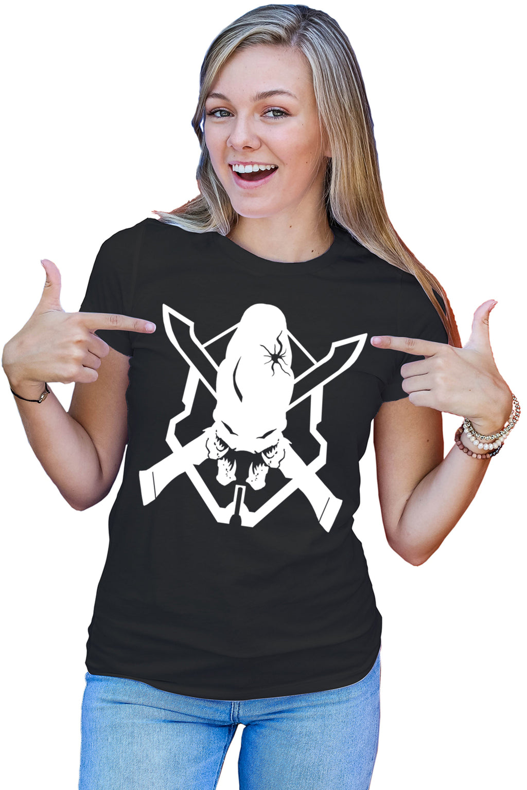 Tricou dama Halo Alien Race Covenant Legendary Space