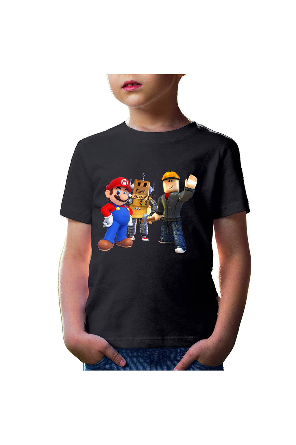 Tricou copii Roblox Mario Video Game Robox Play